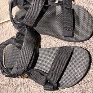 Teva Black Original Universal Sandals